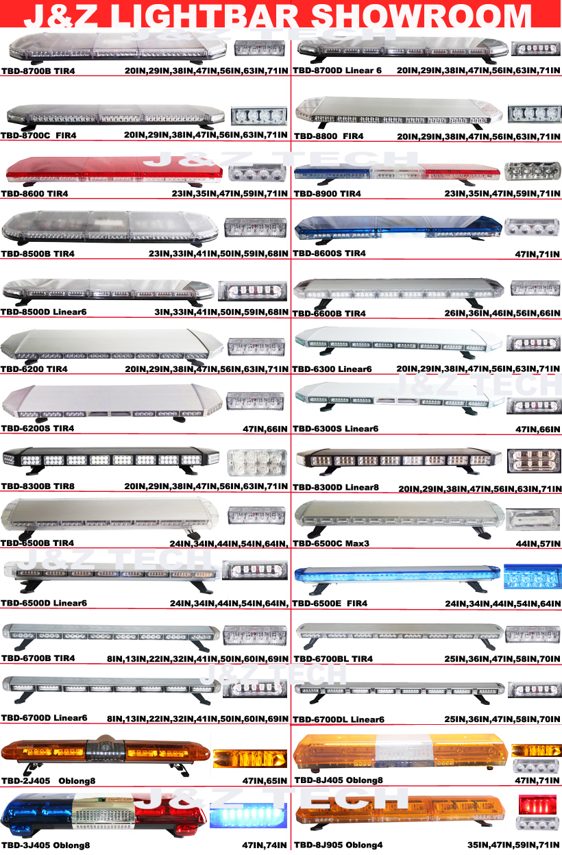 Barra de luces LED de advertencia